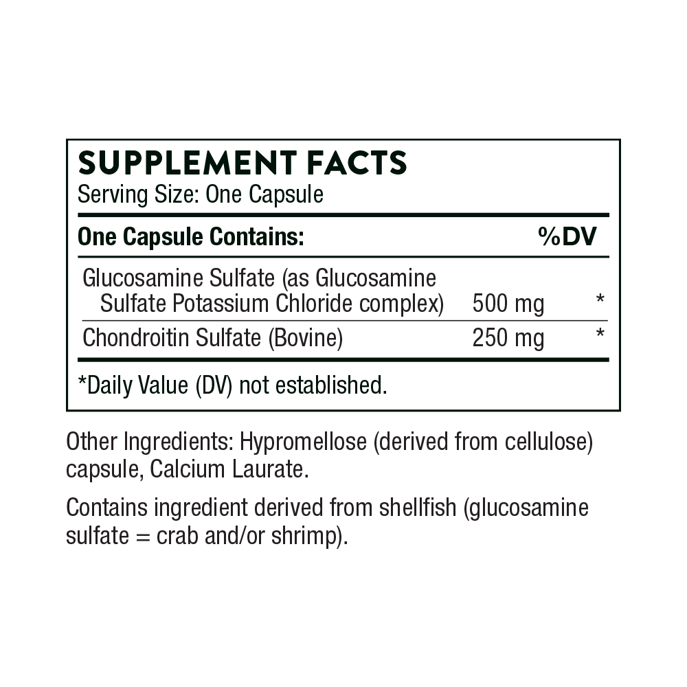 Glucosamine &amp; Chondroitin